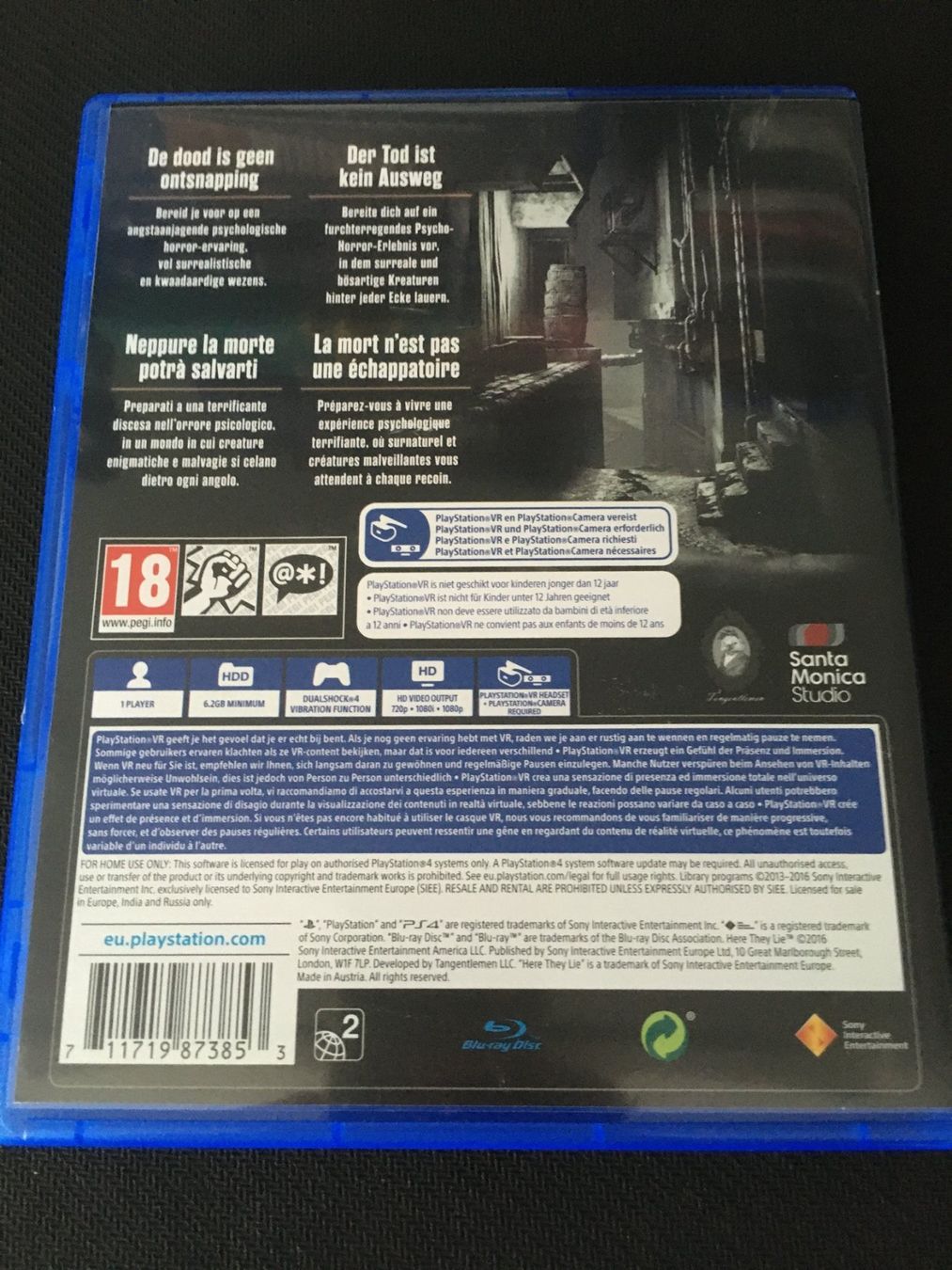 Sony Spiele: Here They Lie für Playstation 4 – Gebraucht aus St.Gallen von sjosjo 1