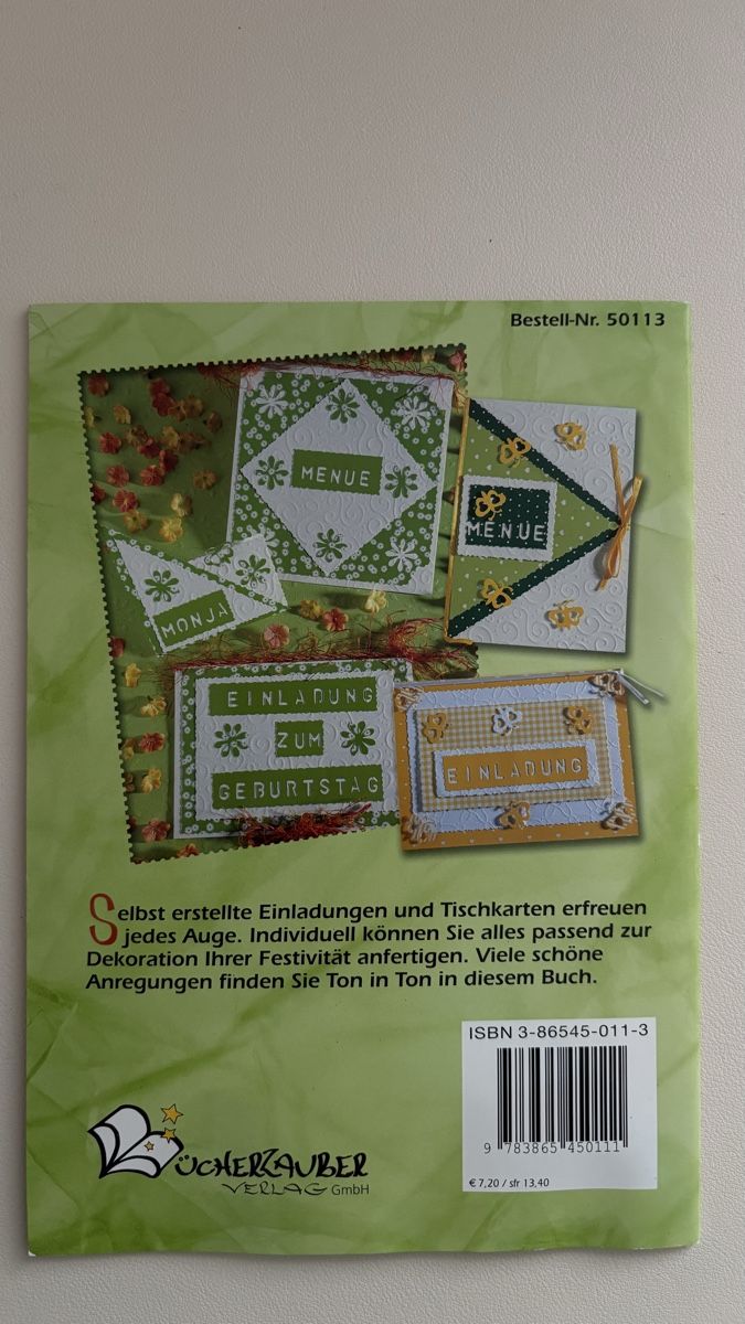 Bücher: Karten Bastelbuch – Neu (gemäss Beschreibung) aus Volketswil von Dr_Grace 1