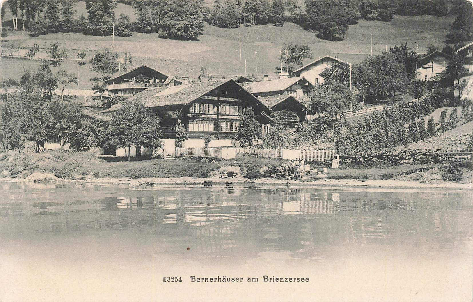 Cartoline postali: Bernerhauser am Brienzersee – Usato da Biasca venduto da Blenio71