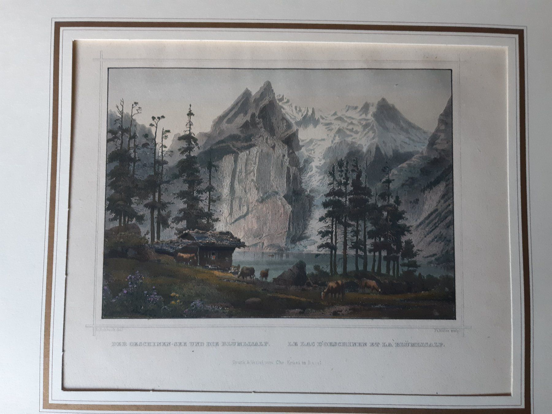 Grafica & Litografie: Lot 1 Litho 5 Stück alt – Usato da Grindelwald venduto da carro5 2
