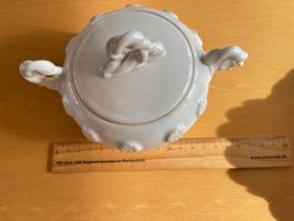 Antike Zuckerdose Malicorne Emile Tessier,Sammlerstück