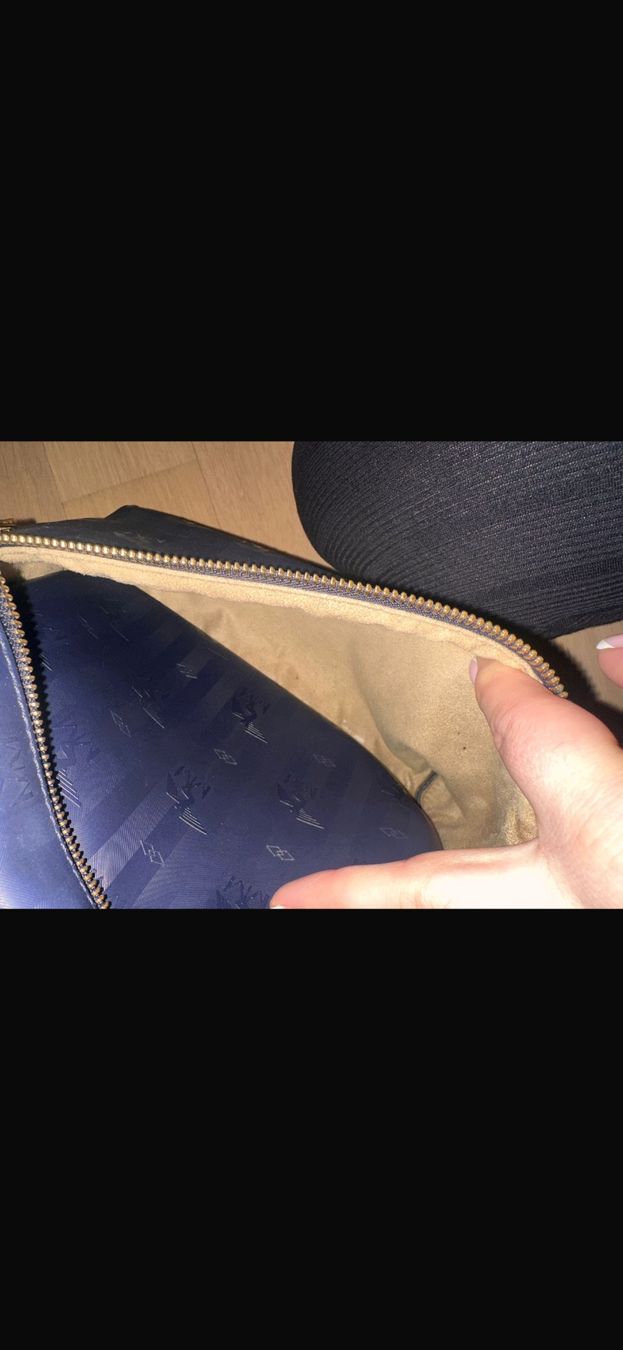 Maison Mollerus Zaini: Maison Mollerous Rucksack Dunkelblau – Usato da Dübendorf venduto da eld_5pbv 2
