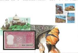 Notenbrief  India 1986