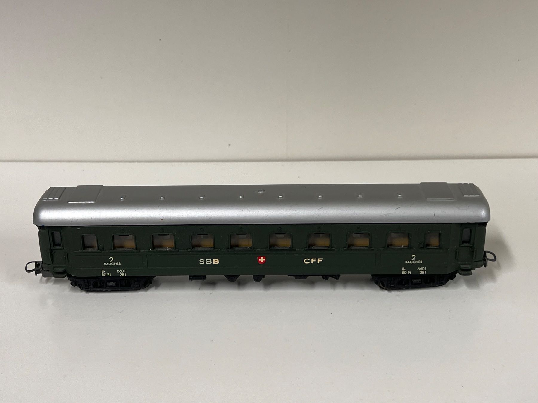 Lima Modellini di ferrovie: Lima SBB  2.Kl.  H0 DC – Usato da Neuenhof venduto da ludovicco