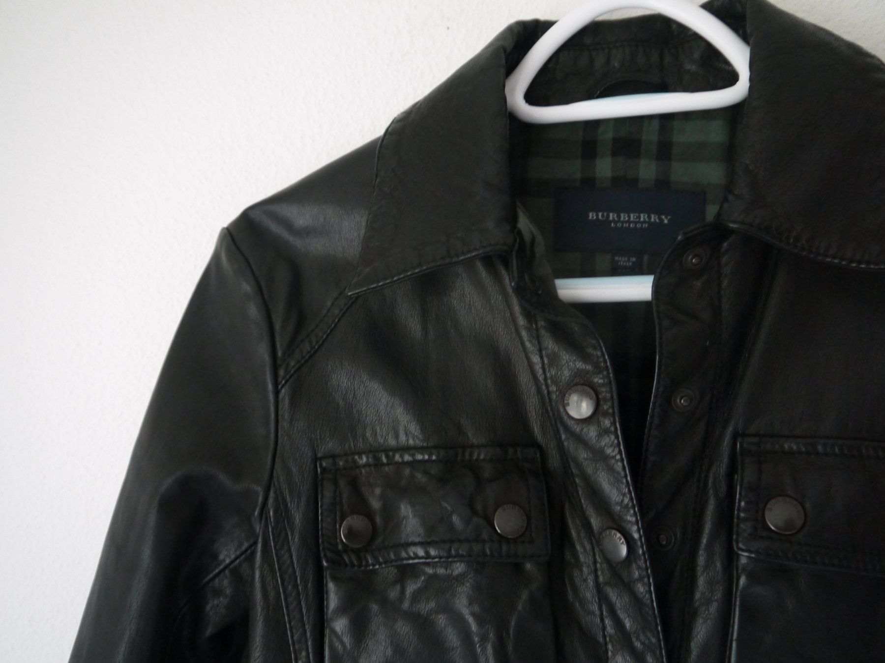 Burberry Giacche: Burberry Lederjacke 100% Original – Usato da Hagendorn venduto da Blaf 1