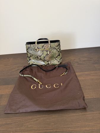 Gucci Tasche aus Schlangenleder