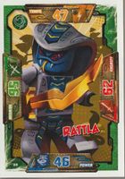 TCG NINJAGO TRADING CARD SERIE 1 # 089 RATTLA