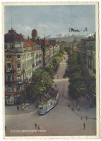 Z ü r i c h  . B a h n h o f s t r a s s e    (belebt, Tram)