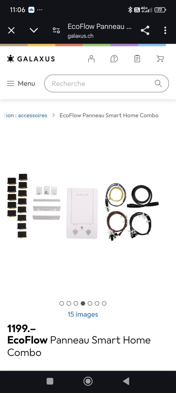 Ecoflow Générateurs de courant: EcoFlow Panneau Smart Home panel Combo - neuf avec relais – Neuf avec emballage d'origine à Gimel par fab_vvx6 5
