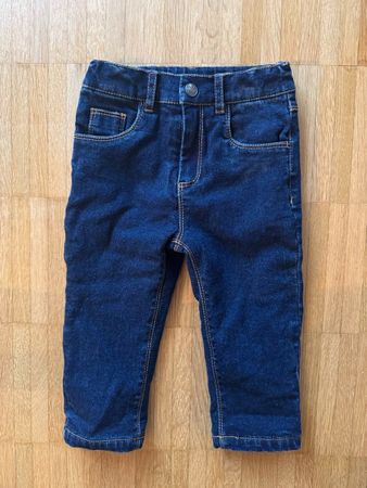 Hose Baby, Grösse 80, dunkelblau (gefüttert)