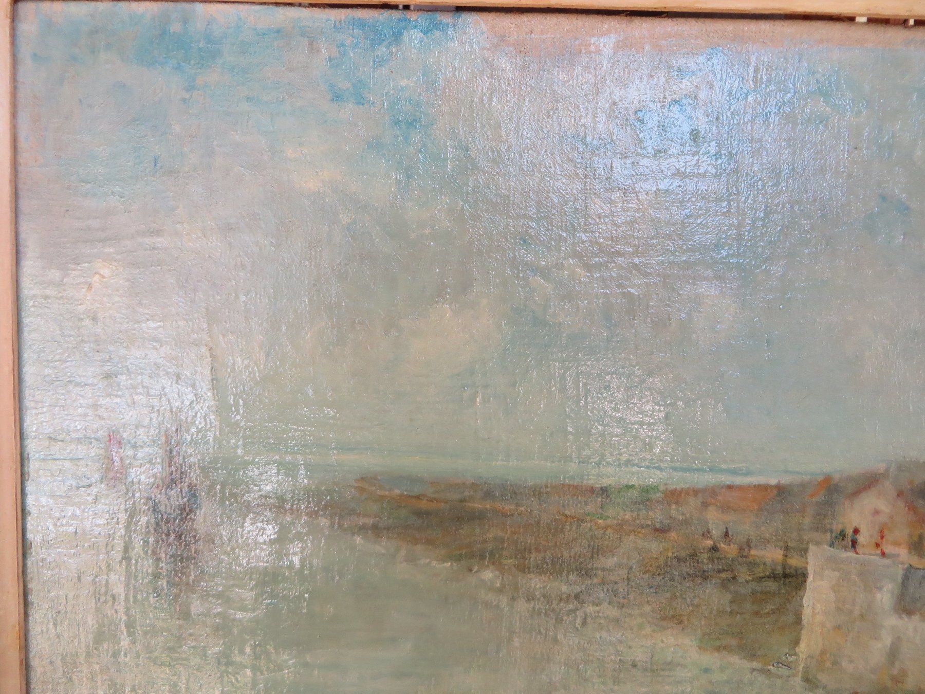 Tableaux: F Boucher grosse Oel Bild "la Rochelle" – D'occasion à Bad Ragaz par FutureZ 2