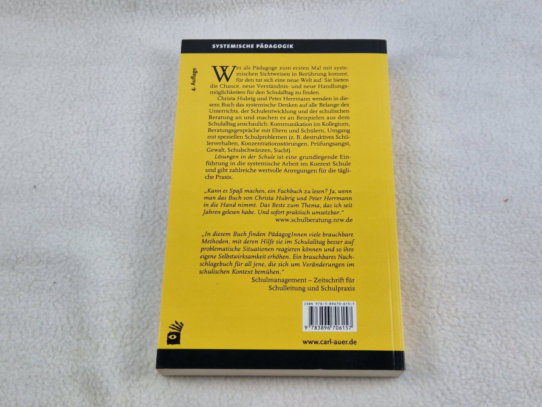 Libri: C. Hubrig& P. Hermann- Lösung in der Schule – Usato da Muhen venduto da Restwert_Muhen 2