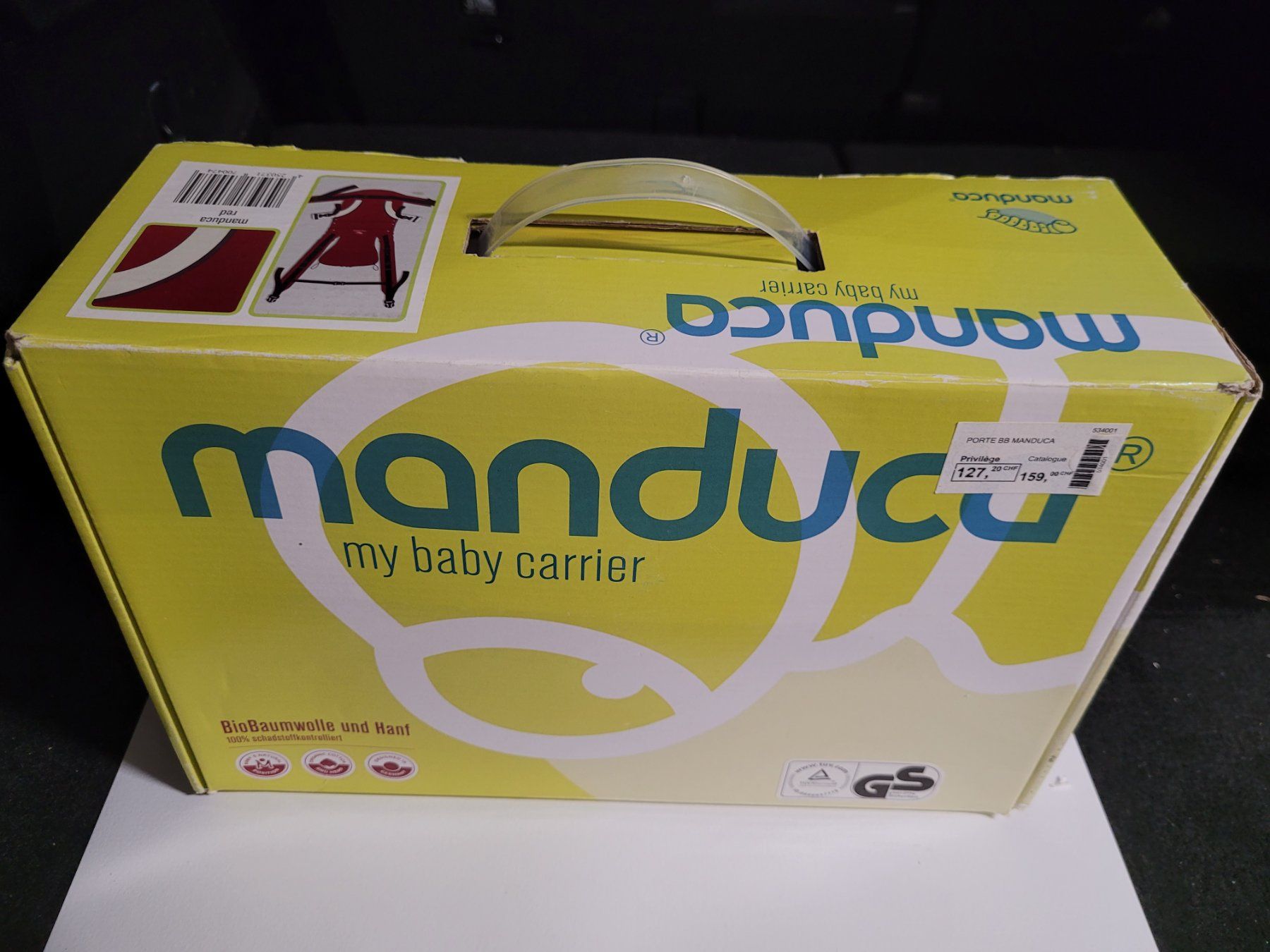 Manduca Marsupi portabebè: Manduca Babytrage – Usato da Hochdorf venduto da Ricardo151