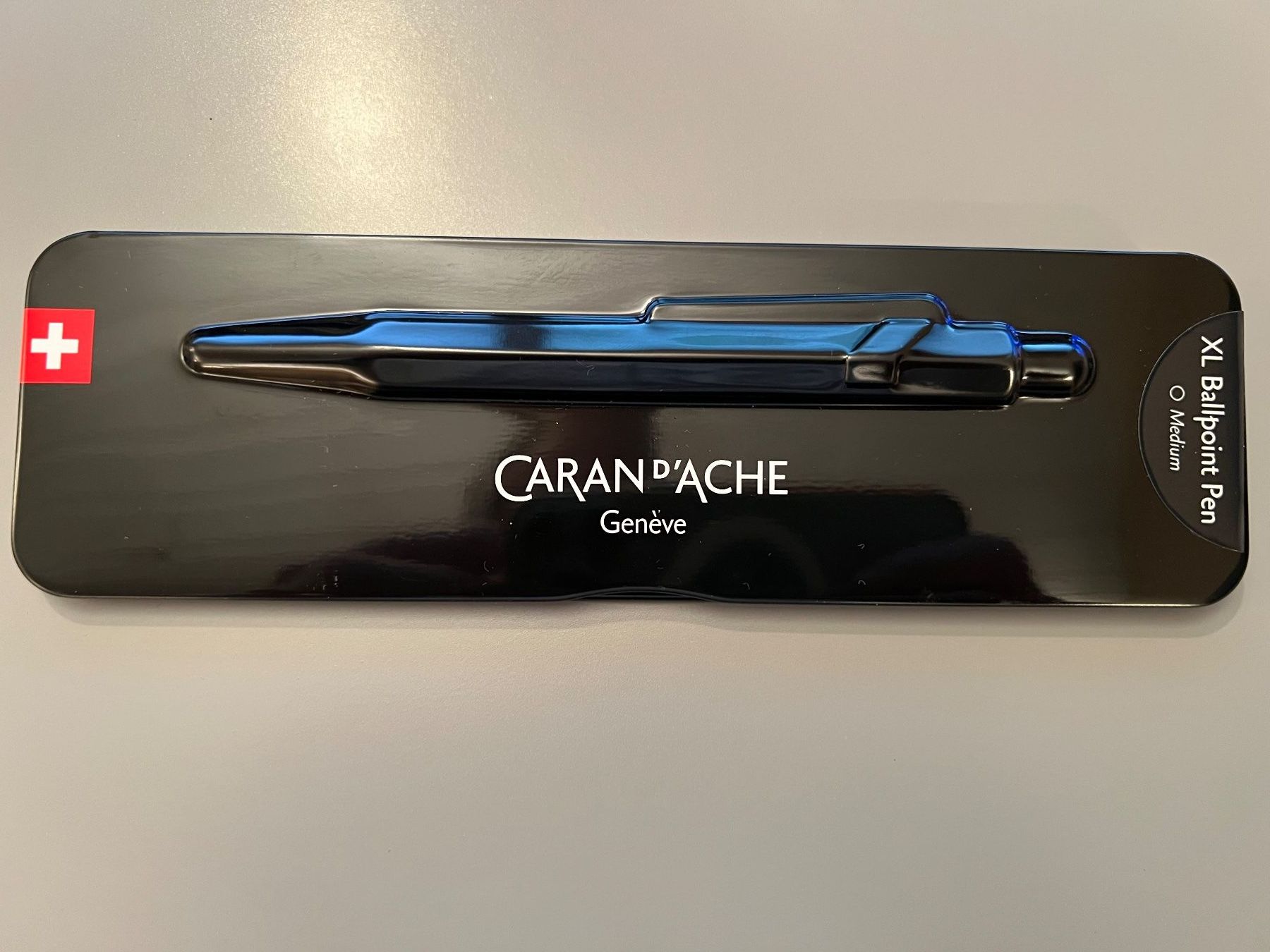 Caran D'Ache Stifte & Marker: Caran D'Ache 849 Ballpoint Black Code XL – Neu und originalverpackt aus Lengnau AG von SuperA
