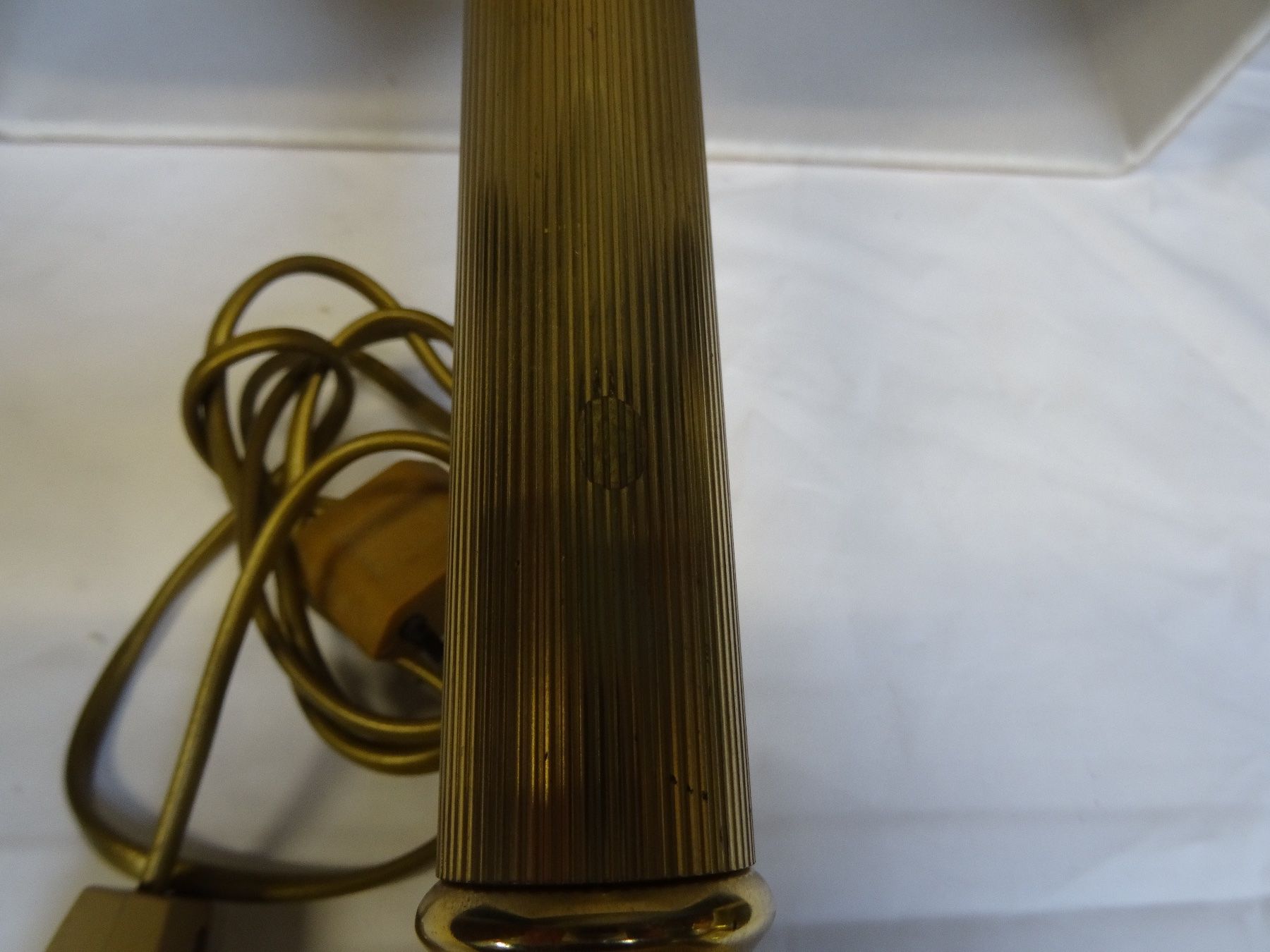 Lampes: LAMPE MIT MESSINGFUSS – D'occasion à Brügg BE par fundus2 6