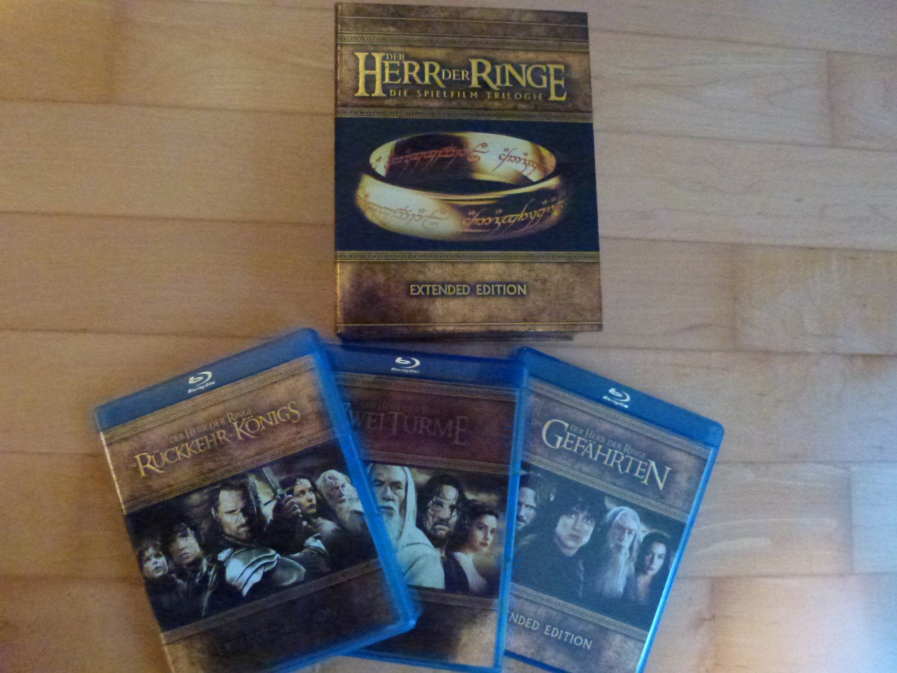 Alle DVDs: Der Herr der Ringe Trilogie (Extended Ed.) Blu-Ray – Neu (gemäss Beschreibung) aus Bern von Frebo 1