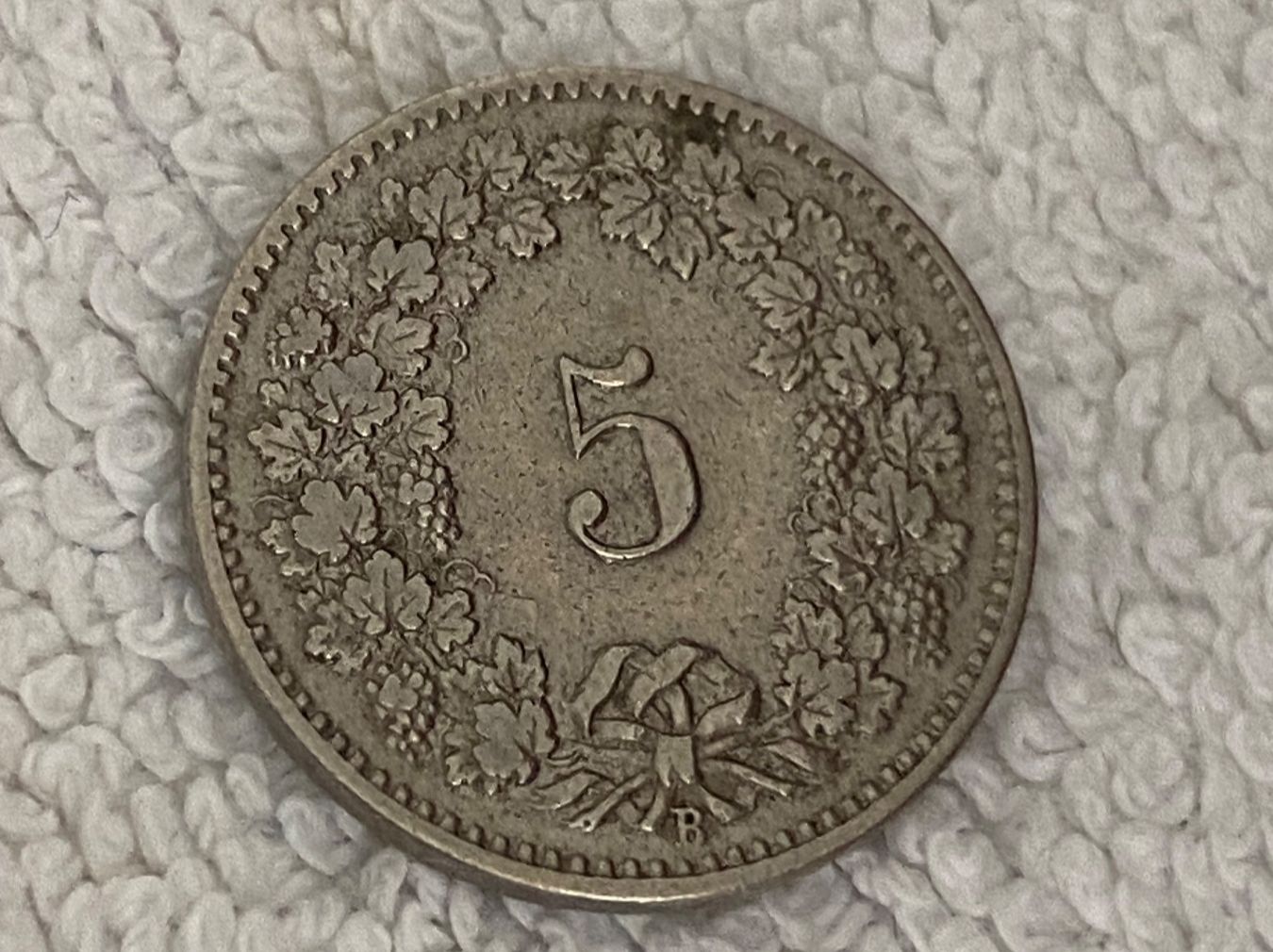 Tutti le monete: 5 centimes/rappen 1906 – Usato da Nyon venduto da Ilmi09 1