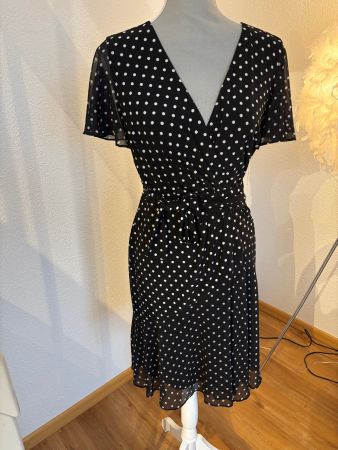 Wunderschönes Schwarz-Weisses Ralph Lauren Sommerkleid