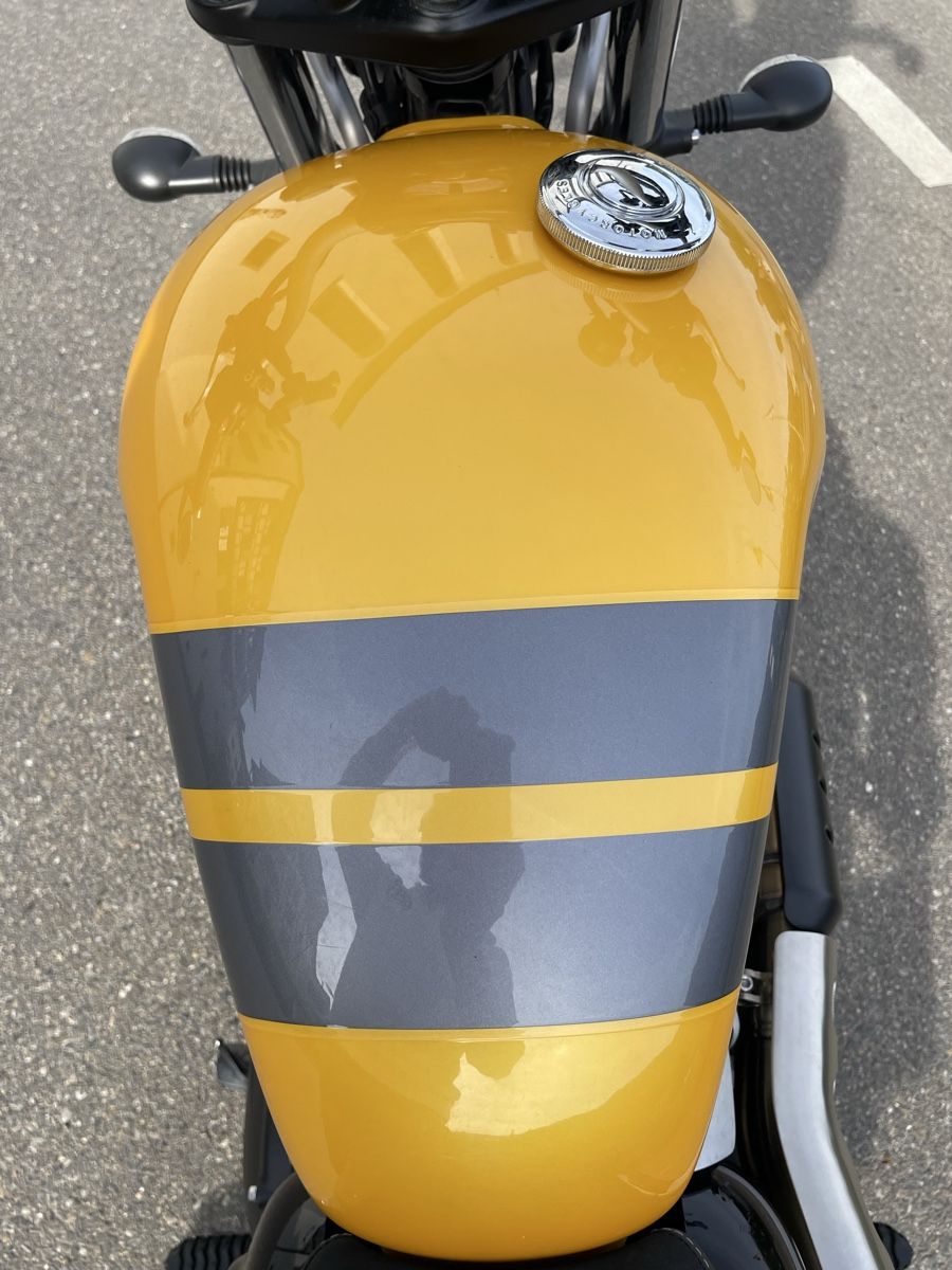Triumph Strada: Triumph Scrambler 2024 Cosmic Yellow / Graphite – Usato da Eglisau venduto da Richard_Eglisau 9