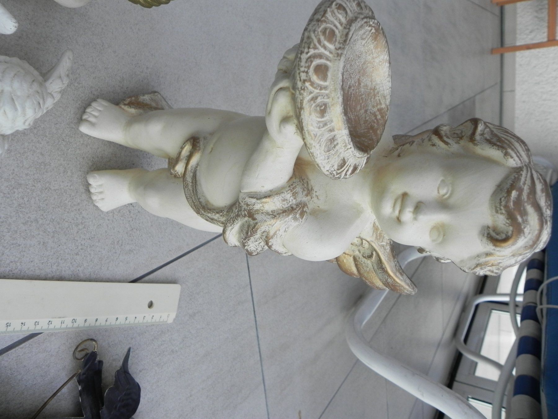 Statuette: Engel Figuren Deko, Shabby Chic Set 5 Stk – Usato da Stallikon venduto da pcerny16 2