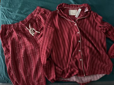 Triumph Pyjama, rot gestreift, Gr. 40, Topzustand