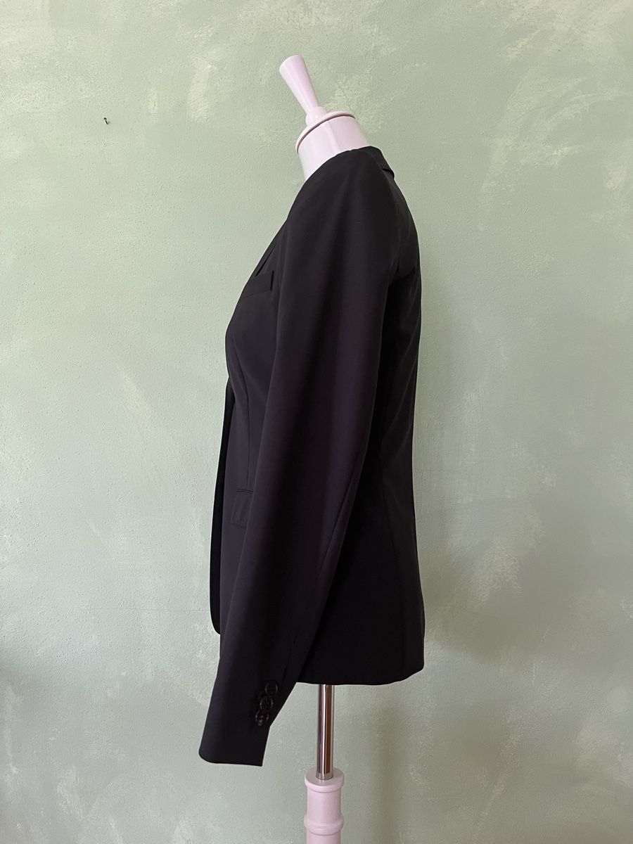 Giacche: Schwarzer Blazer von René Lezard, Größe 36 – Usato da Basel venduto da Baseline28 1