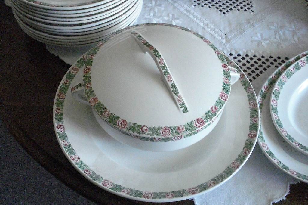 Set di piatti:  diner sarguemines 1875-1900 – Usato da St-Barthélemy VD venduto da meal83 4