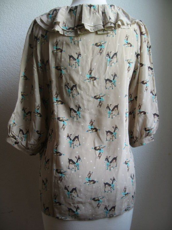 Camicette: Paul & Joe sublime blouse Bambi en taille 38CH! – Usato da Champlan venduto da baghera12 2