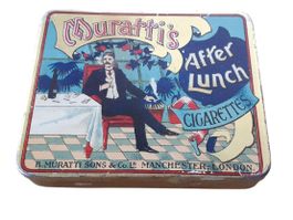 Blechdose Zigarettenschachtel Muratti's