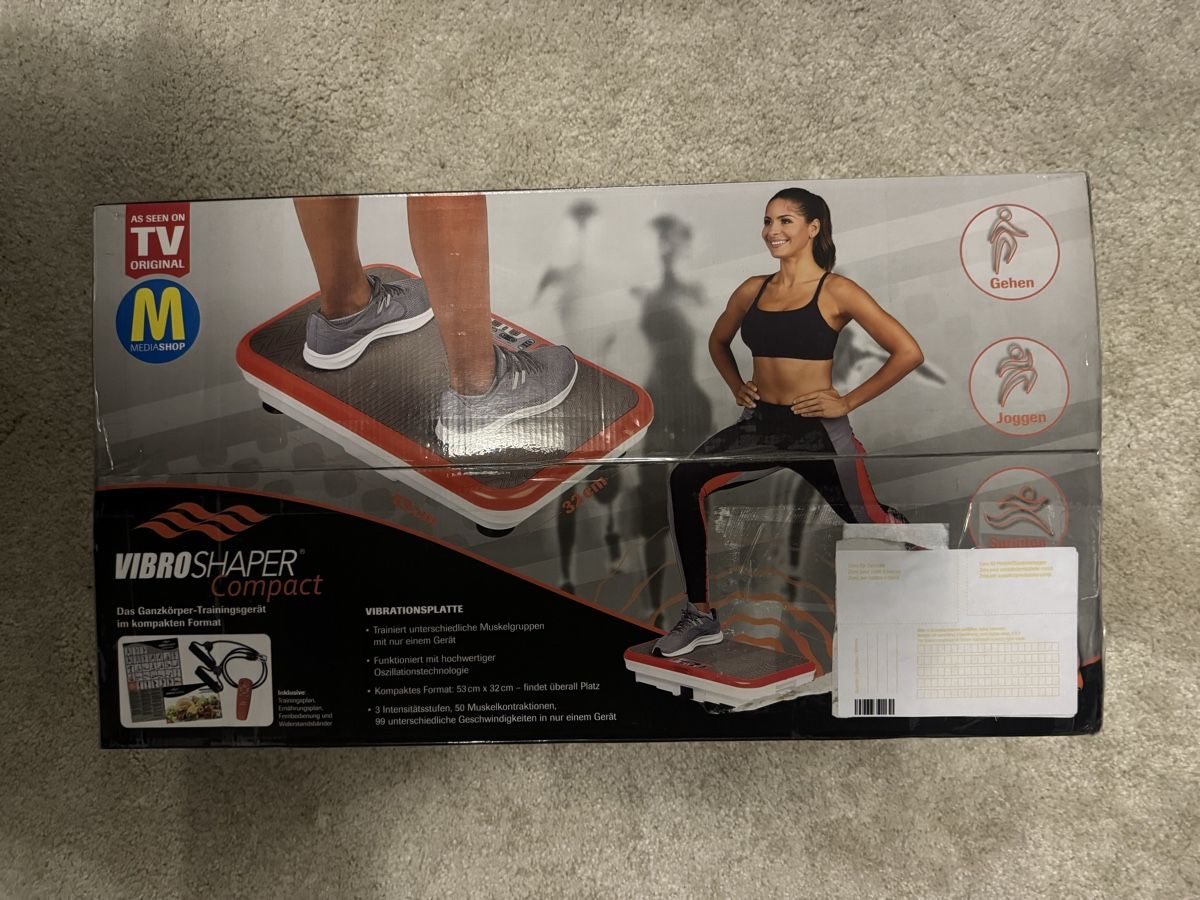 Vibroshaper Vélos d'appartement: Vibroshaper Compact – Neuf avec emballage d'origine à Neerach par Jenny55555