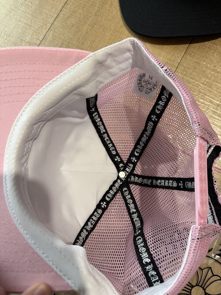Copricapi, berretti & cappellini: Pink Chromehearts Cap, one size - M, neu – Usato da Erschwil venduto da don_jf2z 1