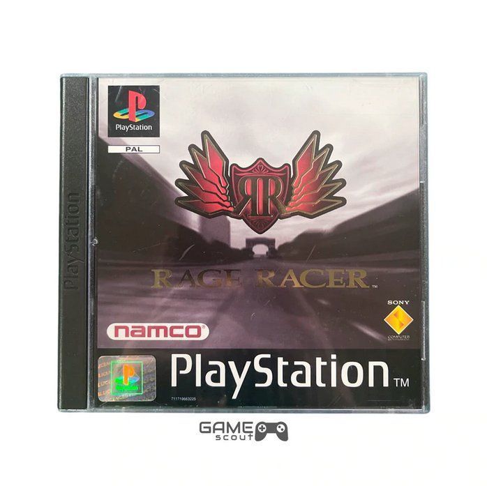 Jeu PlayStation 1 Rage Racer (Namco) - Neuf Sous Blister - Carte Mémoire Inédite
