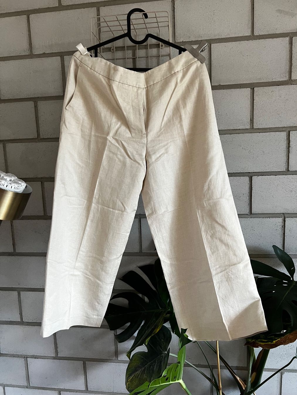 H&M Pantaloni: Leinen Sommerhose H&M Gr 40 – Usato da Biel/Bienne venduto da Jobu03