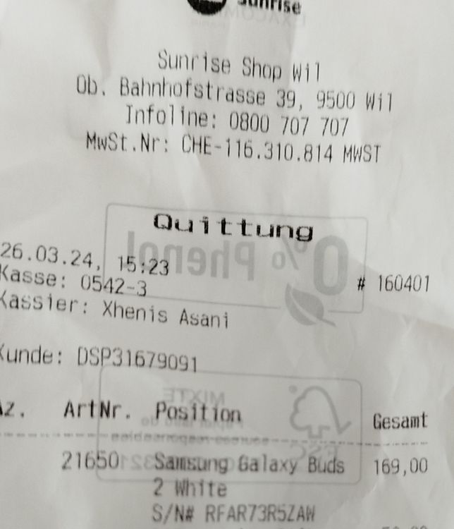 Samsung buds 2 4