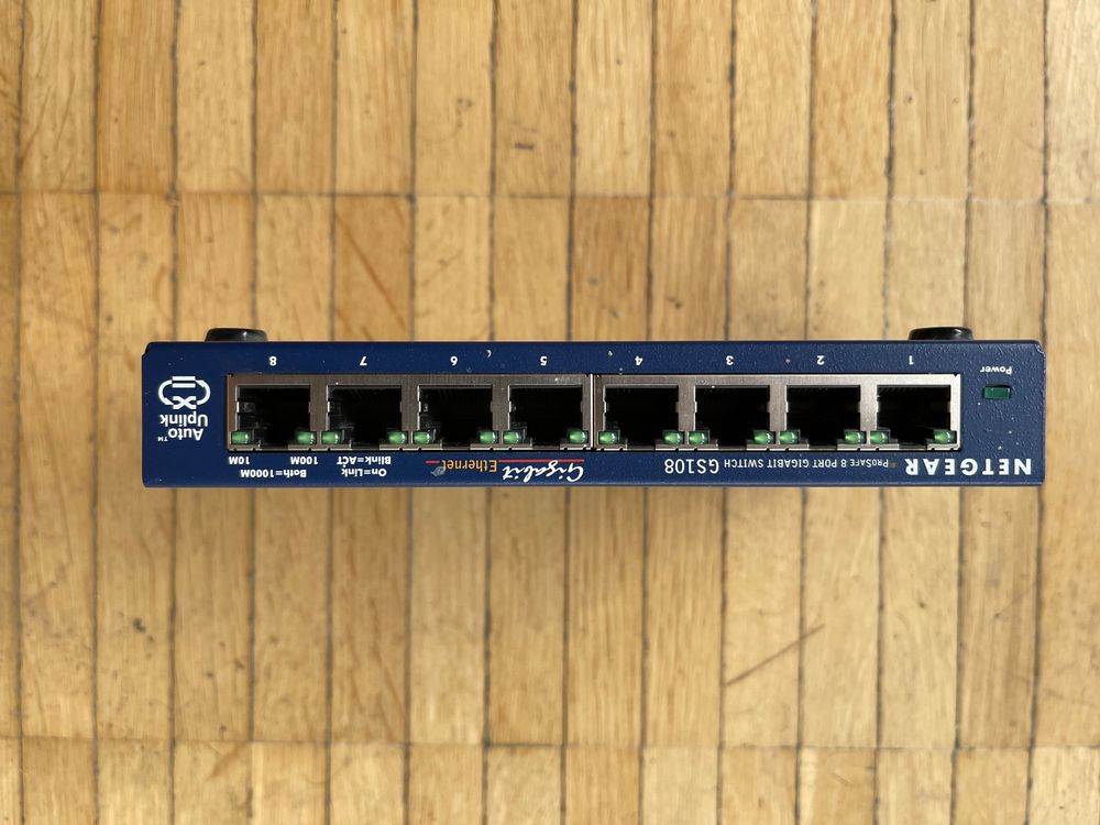 Netgear GS108 / 8-port switch (Gebraucht) in Horn für CHF 11 – mit ...