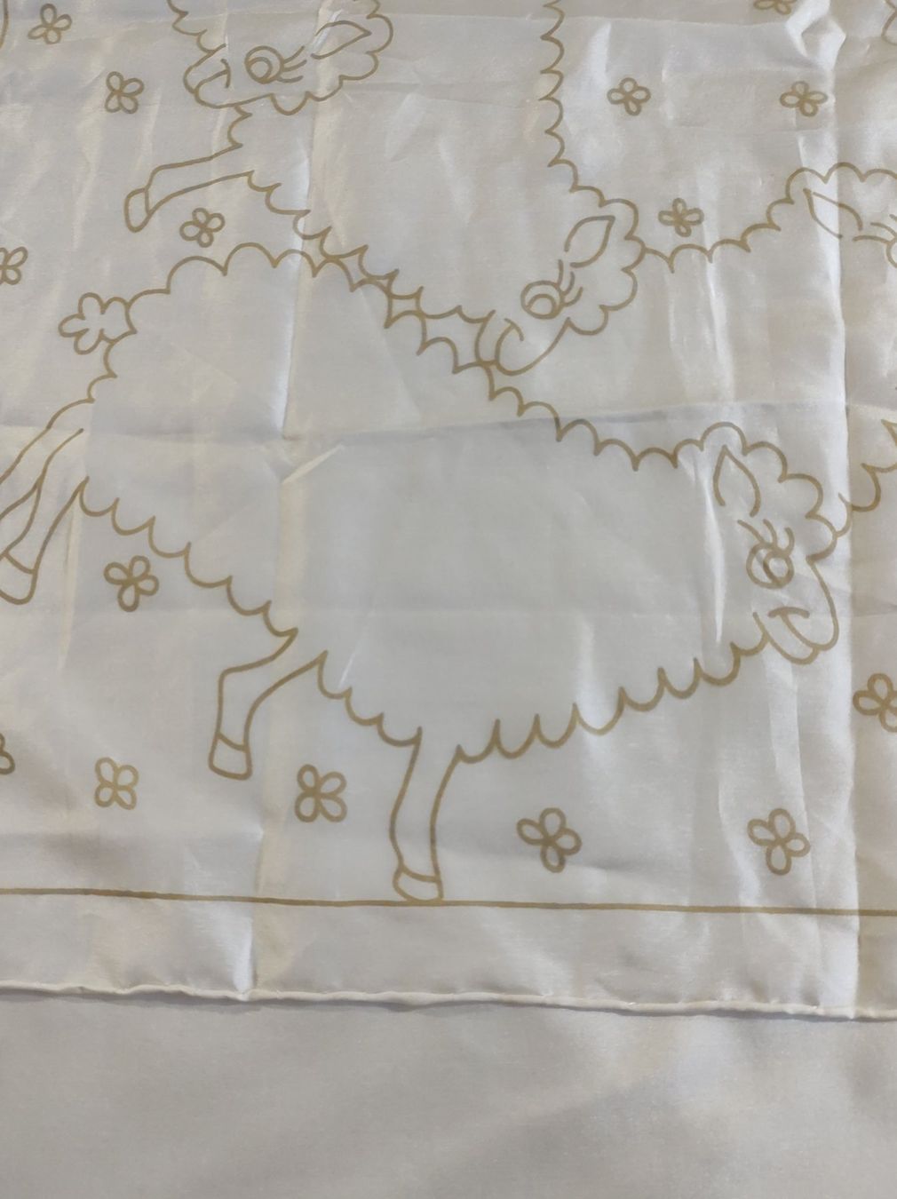 Kit bricolage: Schal mit Schäfchen zum Selbermalen- Seide – Nuovo (secondo la descrizione) da Weite venduto da Uhu36uhu 1