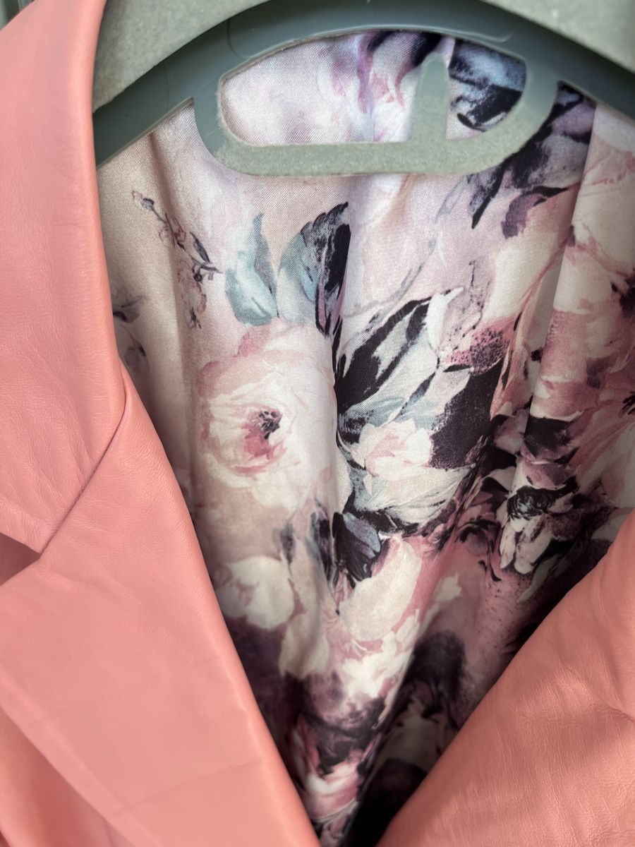Giacche: Eleganter Rosa Lederblazer Gr. 42 – Usato da Mellingen venduto da Engelkuss 5