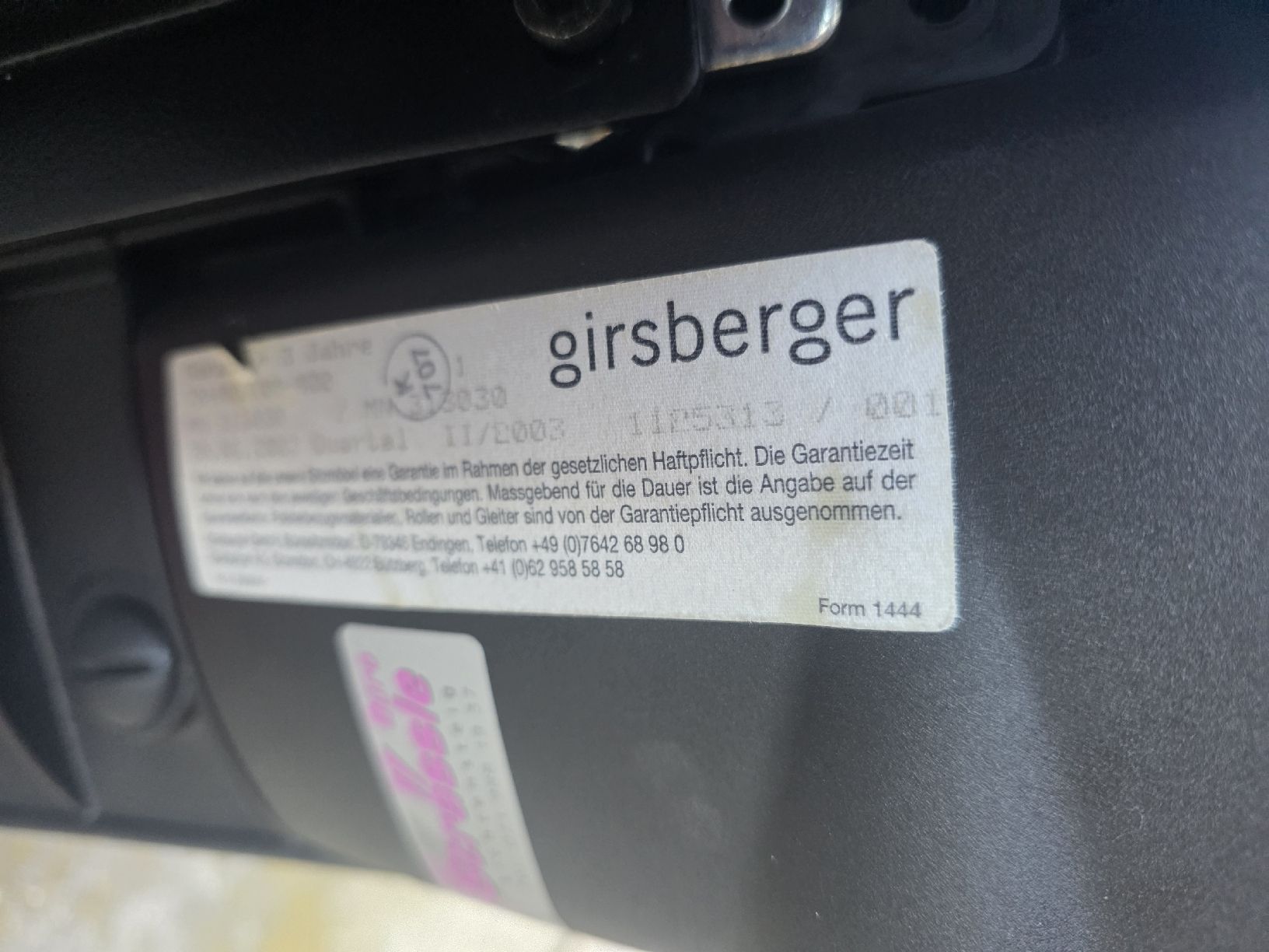 Girsberger Sedie: Girsberger Büro Stuhl – Usato da Rüti ZH venduto da Madeira14 2