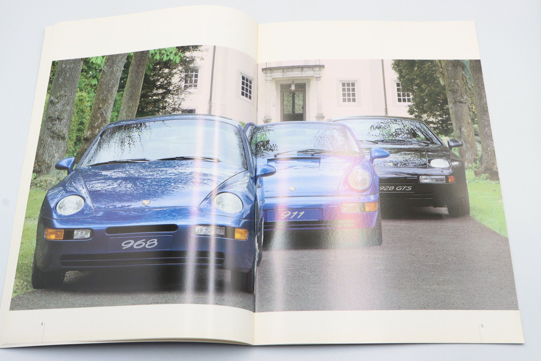Porsche Dokumente: Porsche Modellprogramm 1992 Prospekt + Datenblatt – Gebraucht aus Bühl b.Aarberg von Collectorpassions 3
