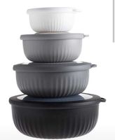 Lot de 4 Bols avec Couvercles - État Impeccable! Cuisine