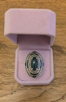 Prachtvoller Art-Déco-Stil Ring aus 925 Silber