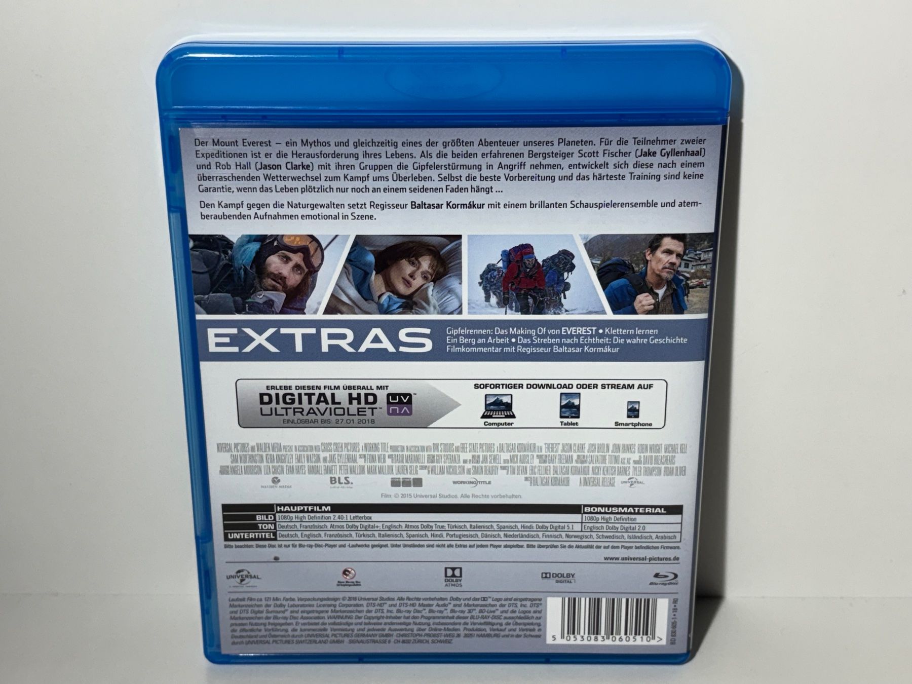 Tutti i DVDs: Everest Blu Ray – Usato da Wilderswil venduto da Sstriker 1
