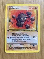 Pokémon 1. EDITION Kleinstein 47/62 Fossil Set 1999