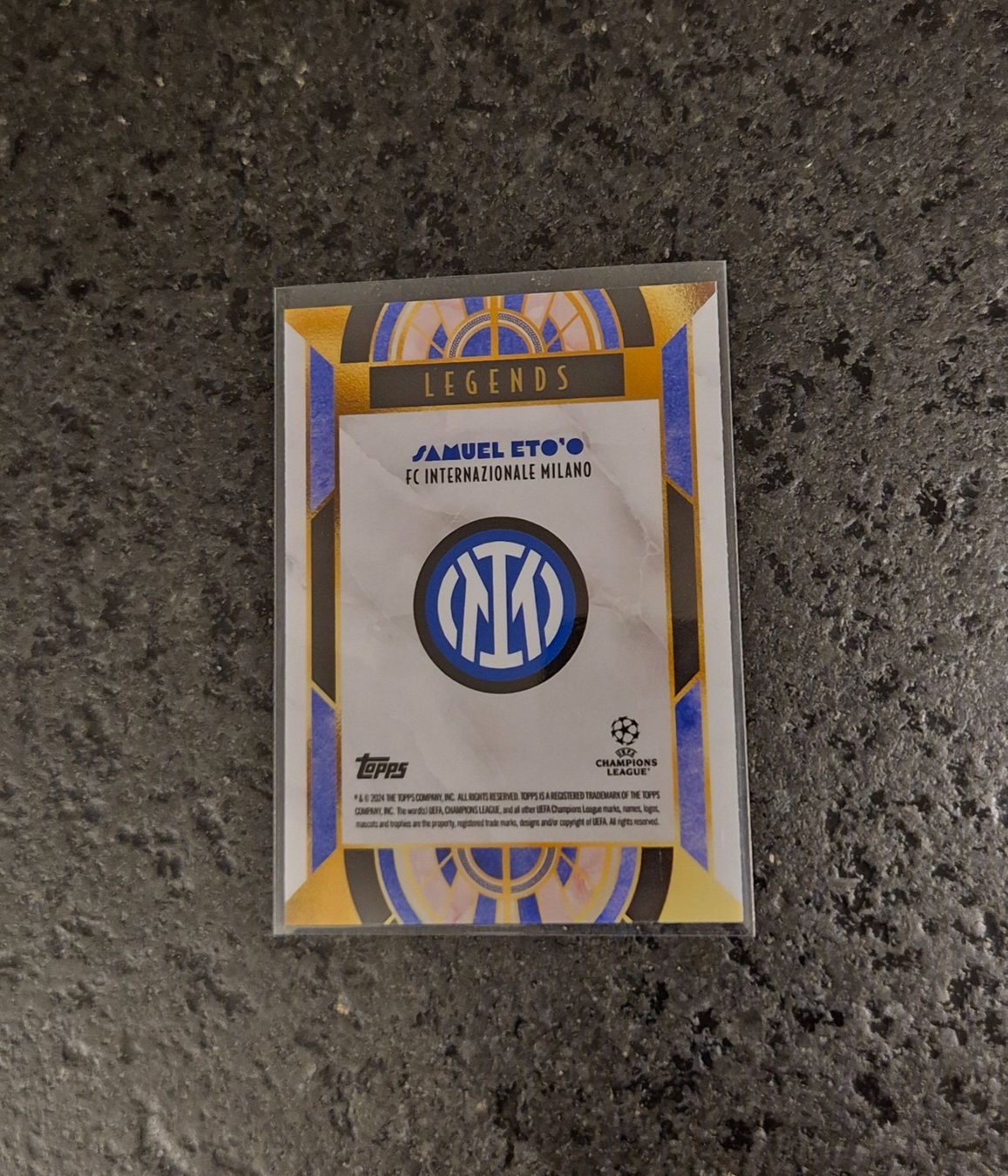 Topps Carte collezionabili: Samuel Etoo - Inter Milan - Topps – Nuovo (secondo la descrizione) da Burg AG venduto da Danoe 1