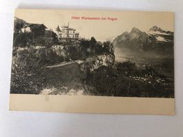 Alte Ansichtskarte Hotel Wartenstein bei Ragaz