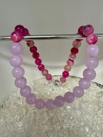 Halskette Lavendel-Quarz, Achat