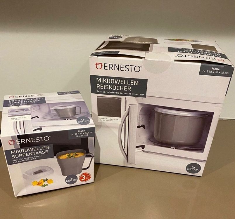 KitchenCraft Mikrowellen-Reiskocher Und -Dampfgarer
