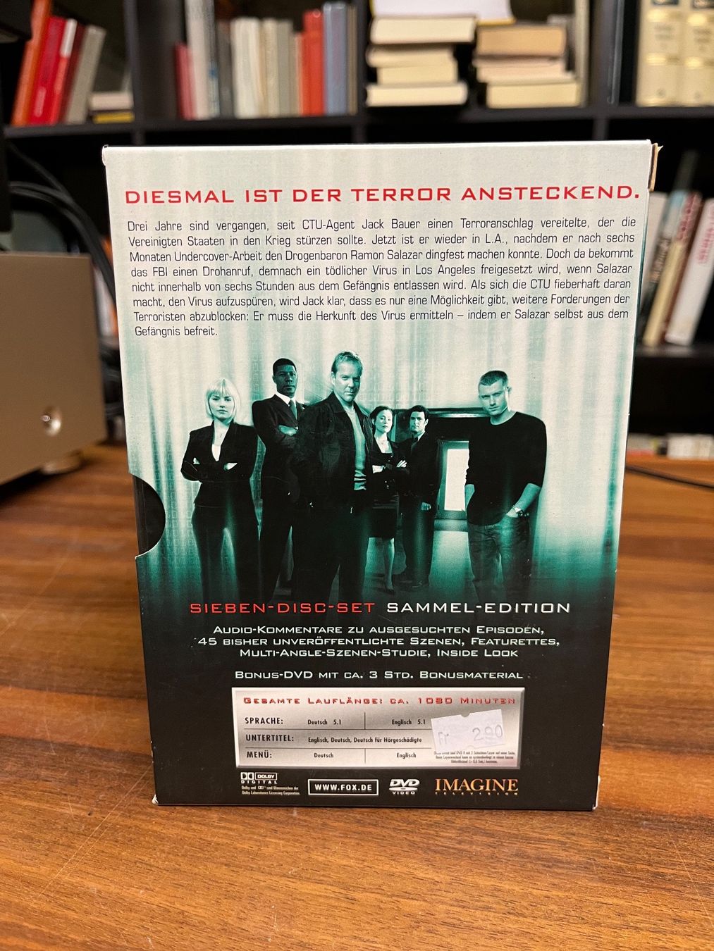Tutti i DVDs: 24 - Season 3 - RA21A – Usato da Küsnacht ZH venduto da Jazztilldawn 1
