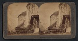 Stereo-Fotografie Lauterbrunnen, Blick a