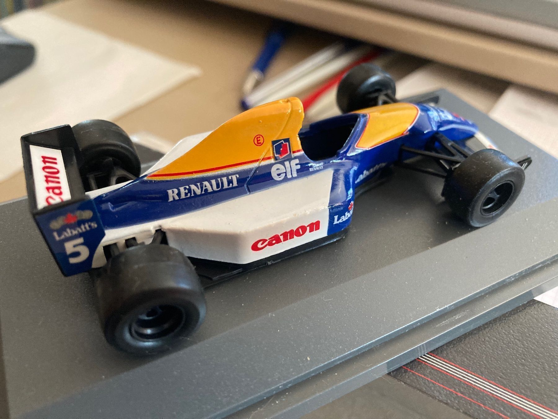 Renault Modellini d'auto: Williams Renault FW14B.  1/43 – Usato da Versoix venduto da Jeannot57 7